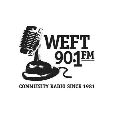 Logo WEFT 90.1 FM